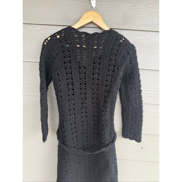 Boston Proper wool blend chunky knit cardigan - Picture 4 of 5